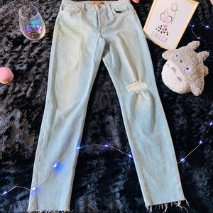 Joe’s Jeans Floral Blue Jeans